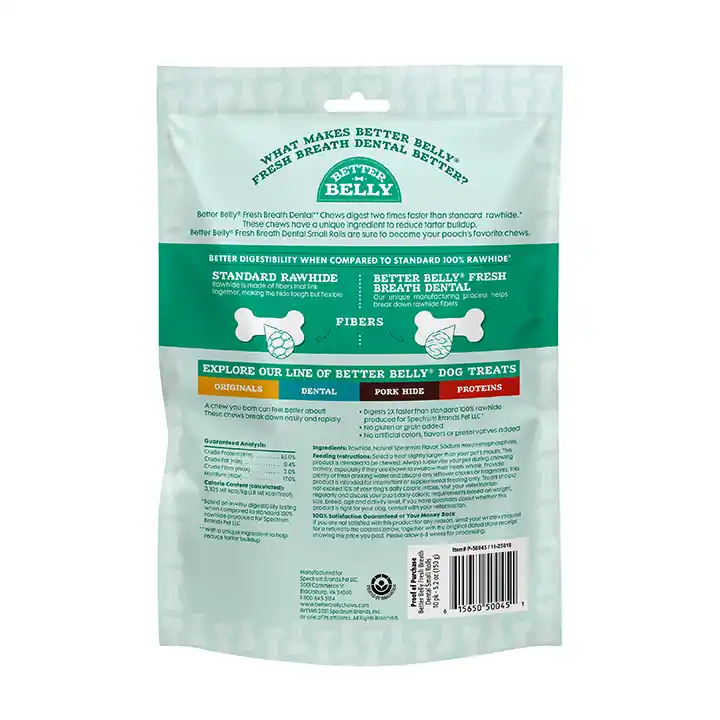 Fresh Breath Dental Rolls Back