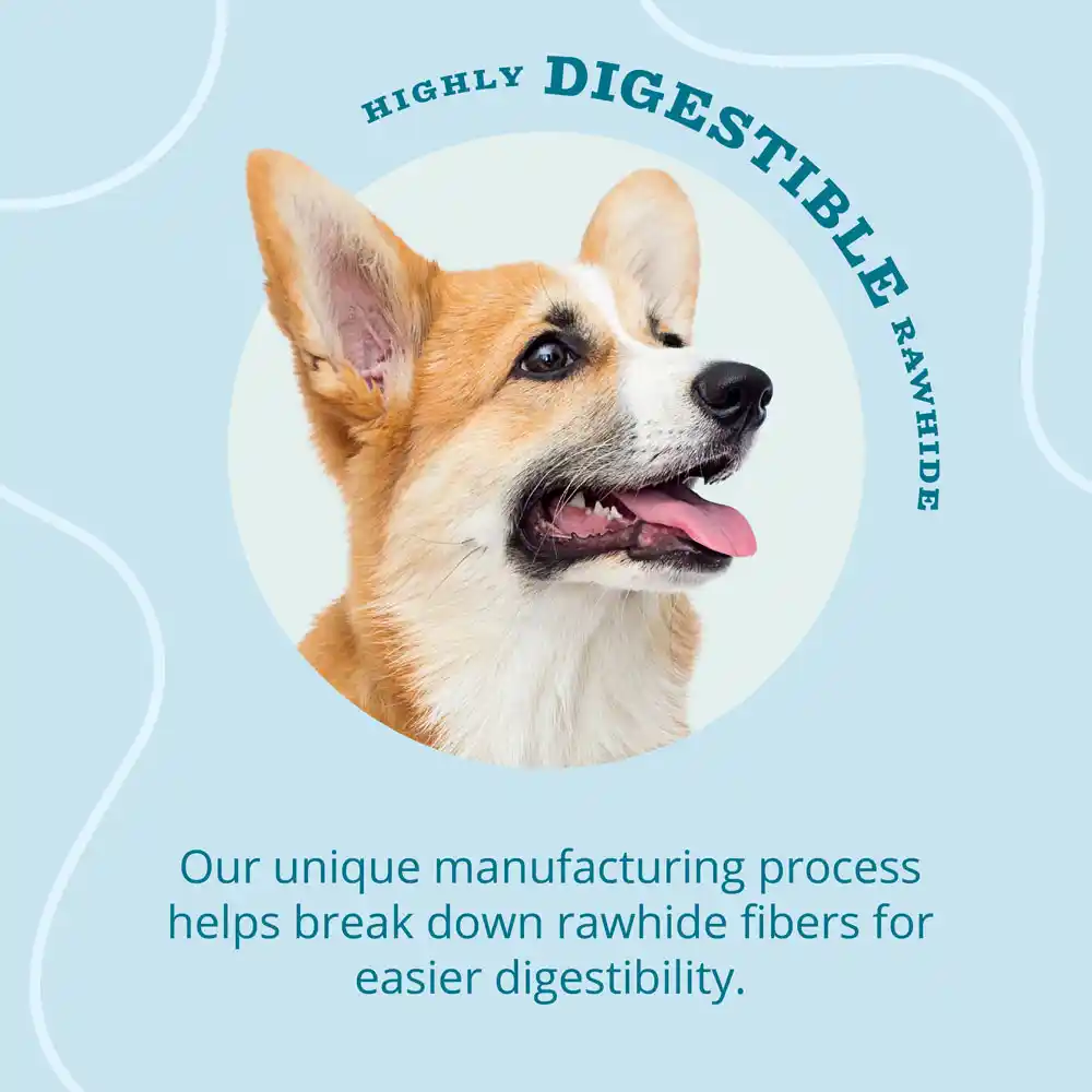 Highly Digestible Rawhide