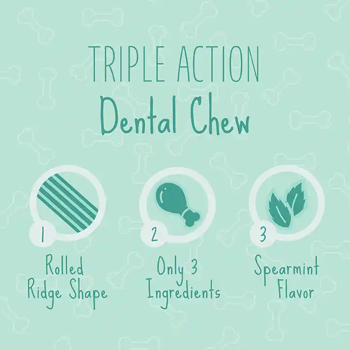 Triple Action Dental Chew
