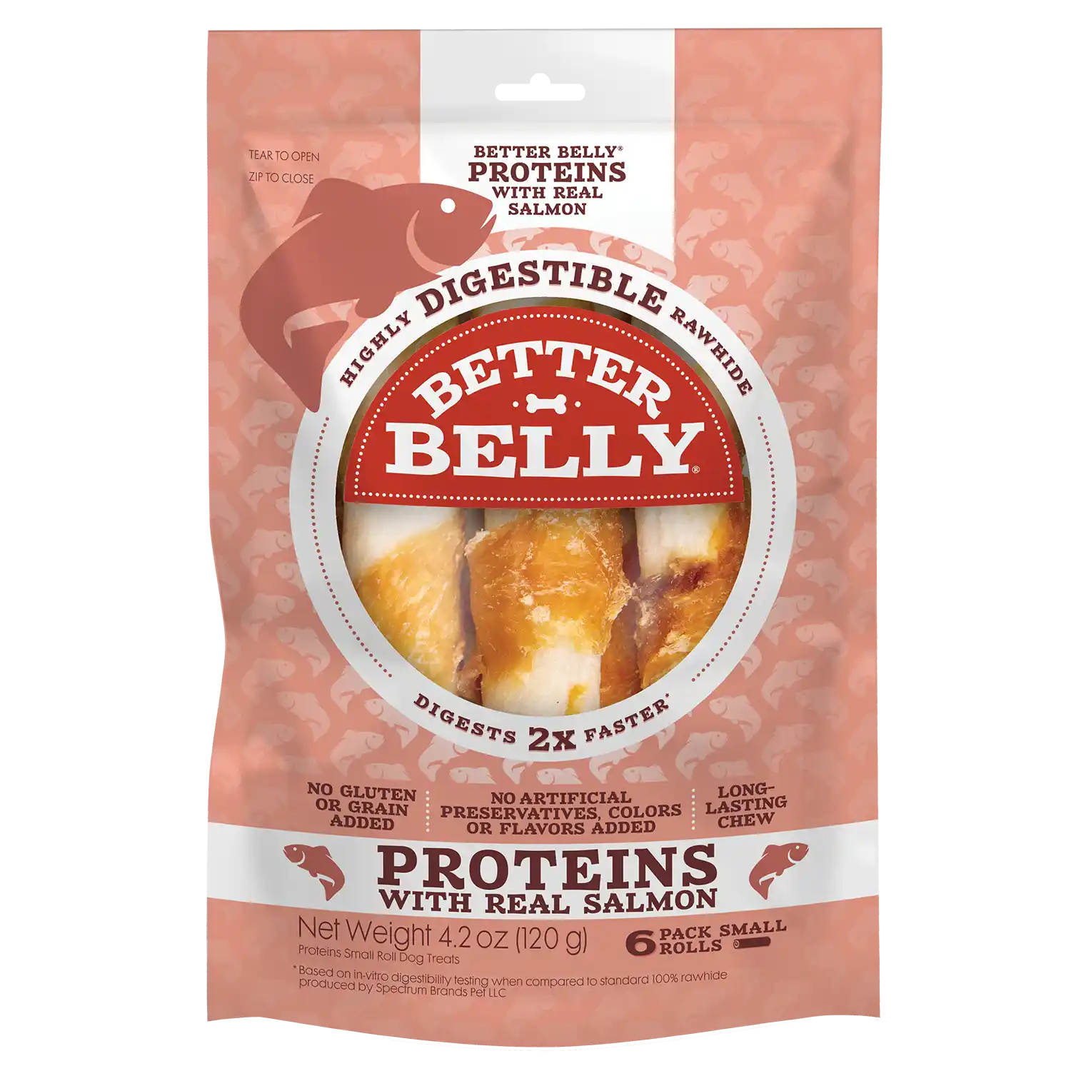 Proteins with real Salmon Front