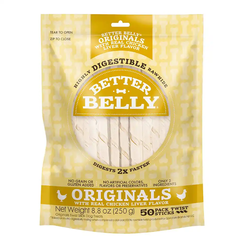Originals Real Chicken Liver Flavor Twist Front