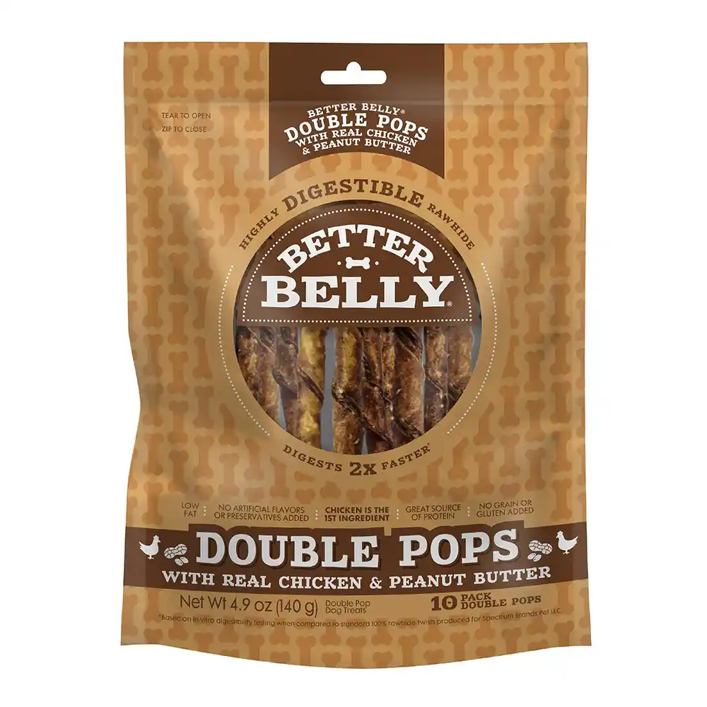 Peanut Butter Double Pops Front
