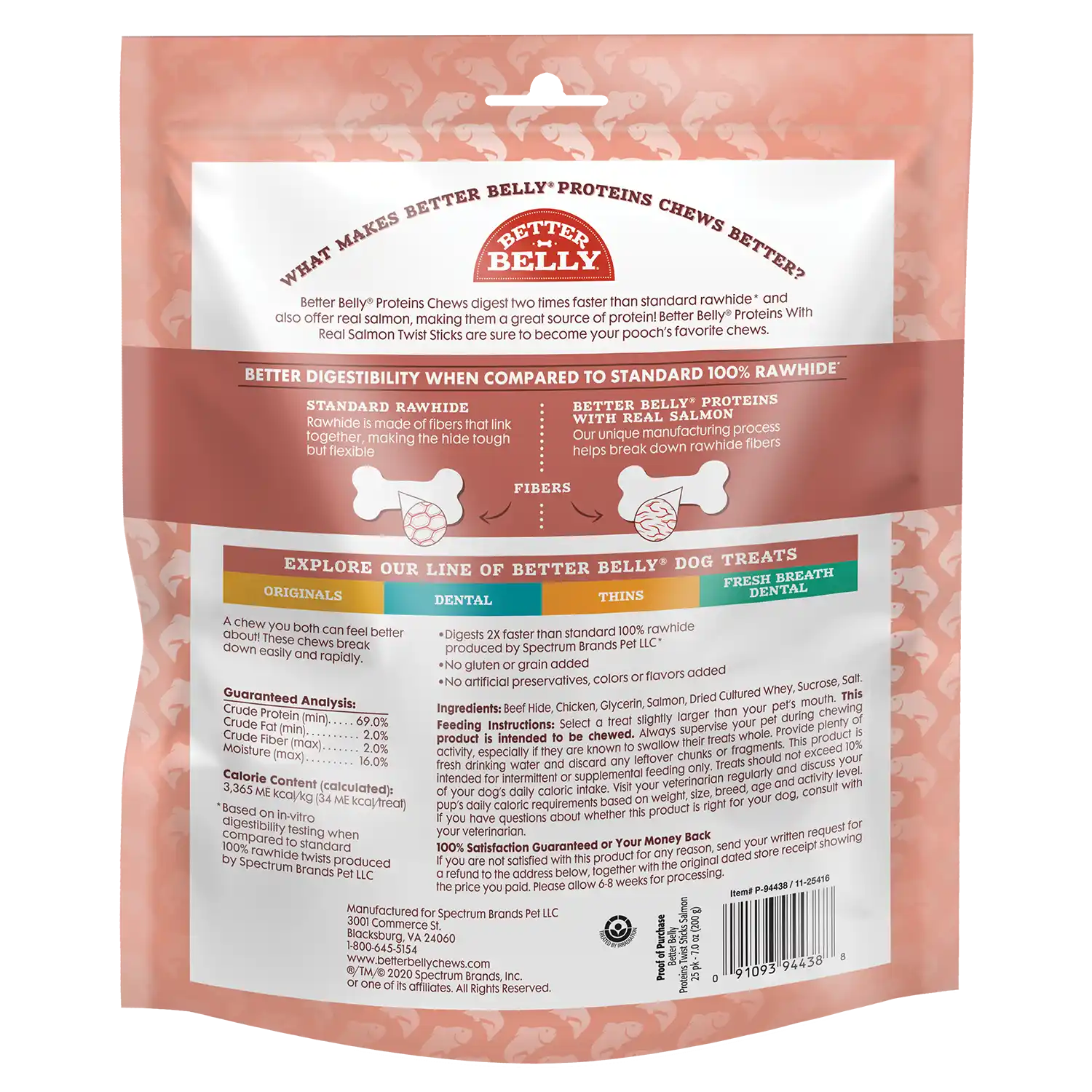 Proteins with Real Salmon Rolls Back