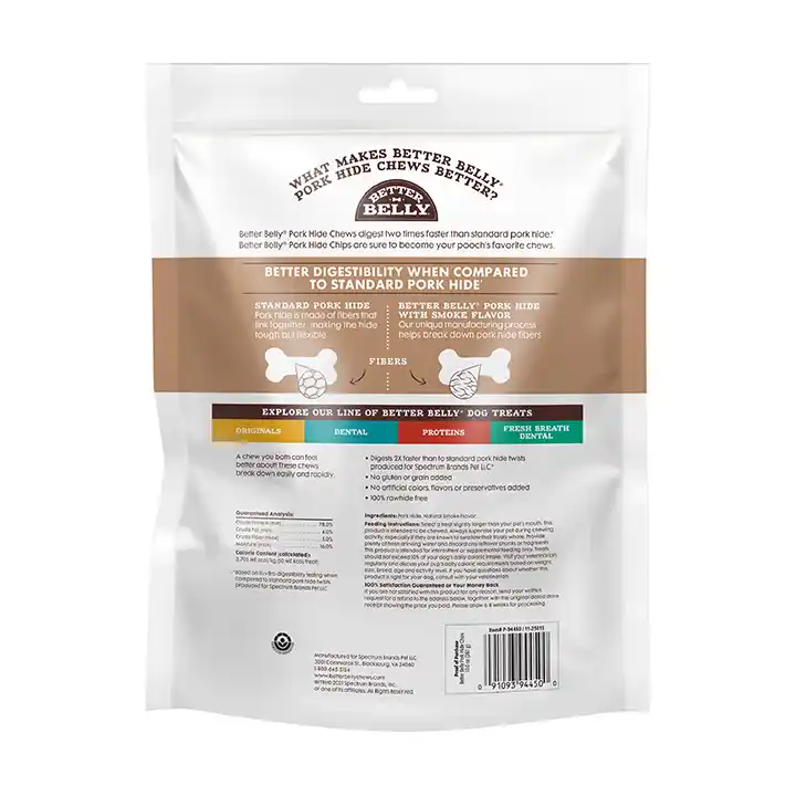 Pork Hide Chips Back