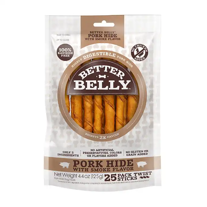 Pork Hide Twist Front