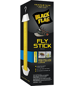 Black Flag Fly Stick Front