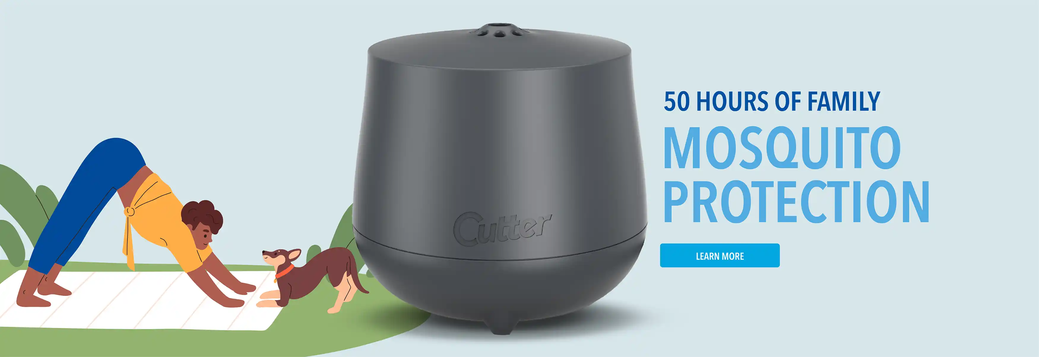 50 Hours of Family Mosquito Protection - Learn More