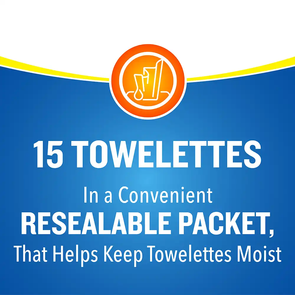 HG-95838 All Family 15ct Wipes Towelettes