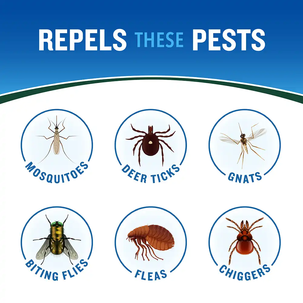 HG-96248 Backwoods Dry 4oz Repels These Pests