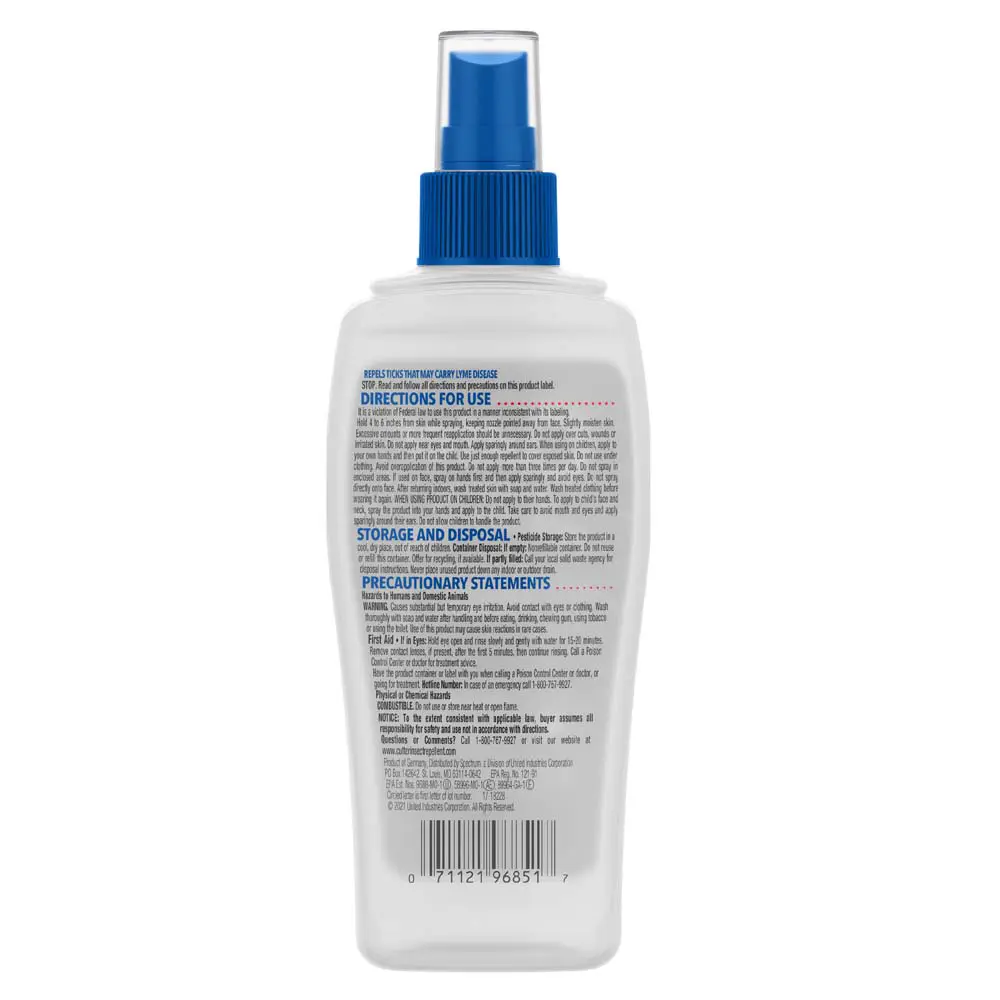 HG-96851 Backwoods® Tick Defense® Insect Repellent 6 oz (Pump Spray) - Back Render
