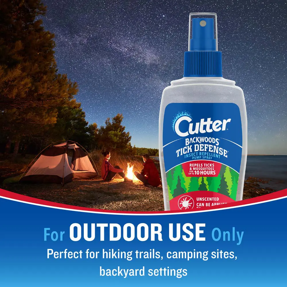 HG-96851 Backwoods® Tick Defense® Insect Repellent 6 oz (Pump Spray) - Outdoor Use Only
