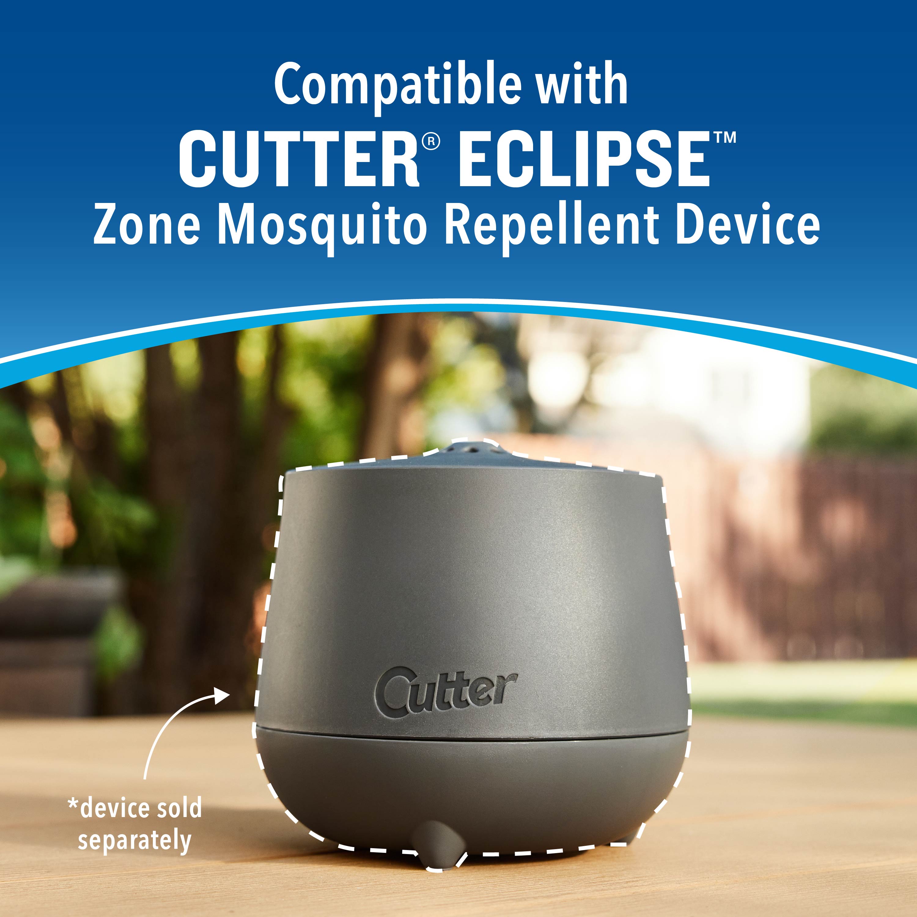 Mosquito Repellent 40-Hour Refill - Compatible with Cutter Eclipse™