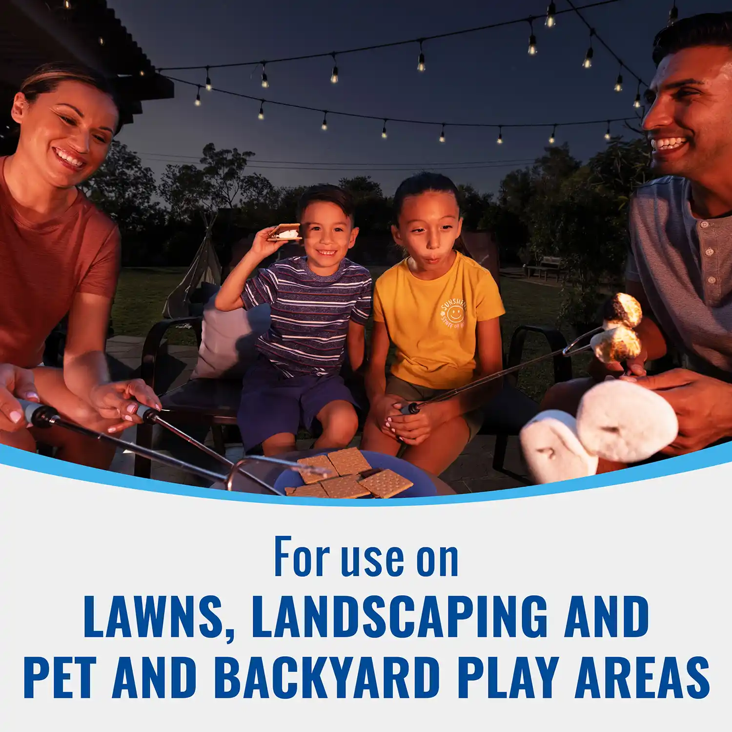 USE ON LAWNS, LANDSCAPING AND PET & BACKYARD PLAY AREAS