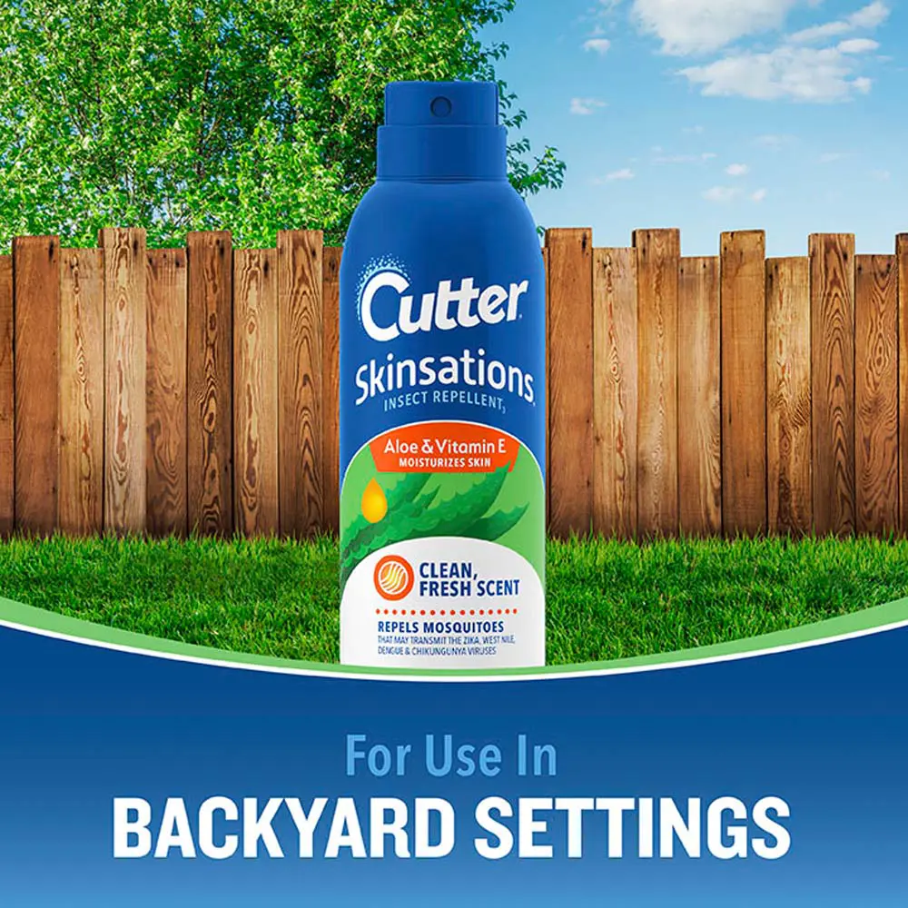 HG-96172 Skinsations Insect Repellant Pump W lock 6oz Backyard