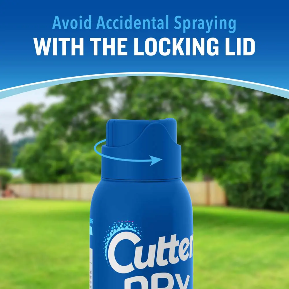HG-96058 Dry Insect Repellent (Aerosol) 4oz Locking Lid