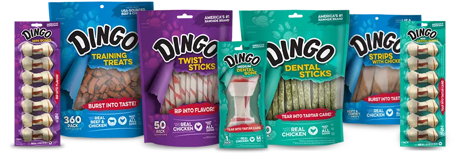 Dingo Dog Bones and Treats