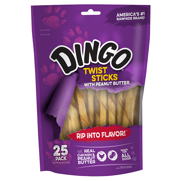 Peanut Butter Twist Sticks