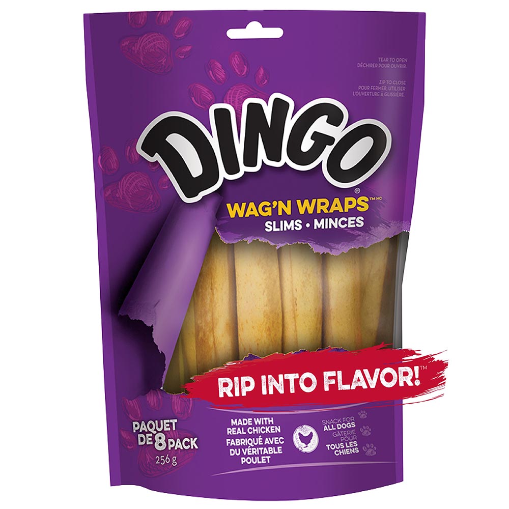 P-64009TFL-11 Wag’n Wraps™ Slims, 8 ct - Front Render
