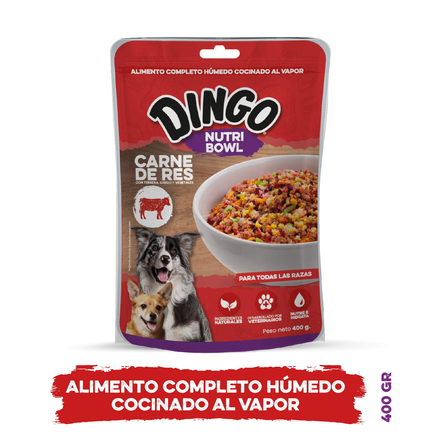 Nutri Bowl Carne Front