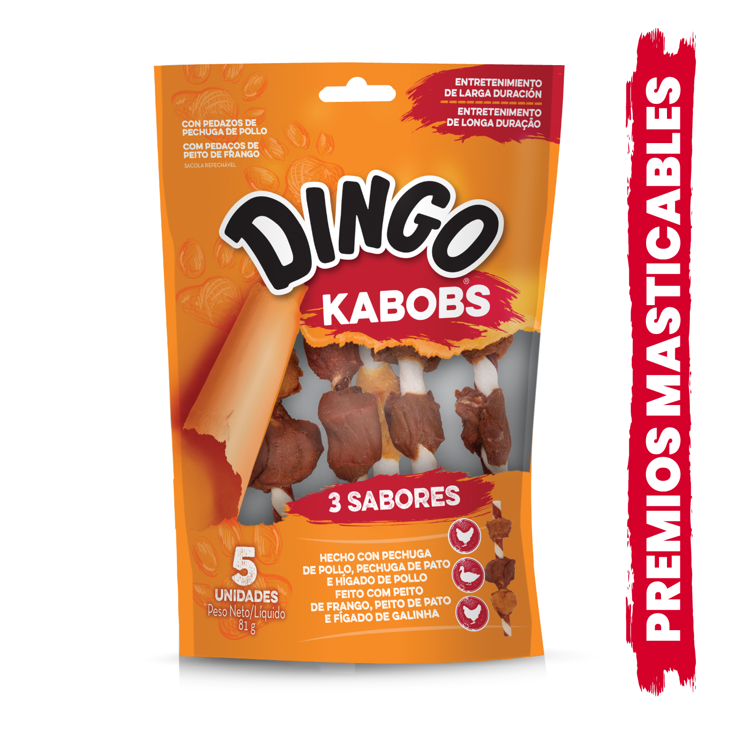 Tres Sabores Kabobs Front
