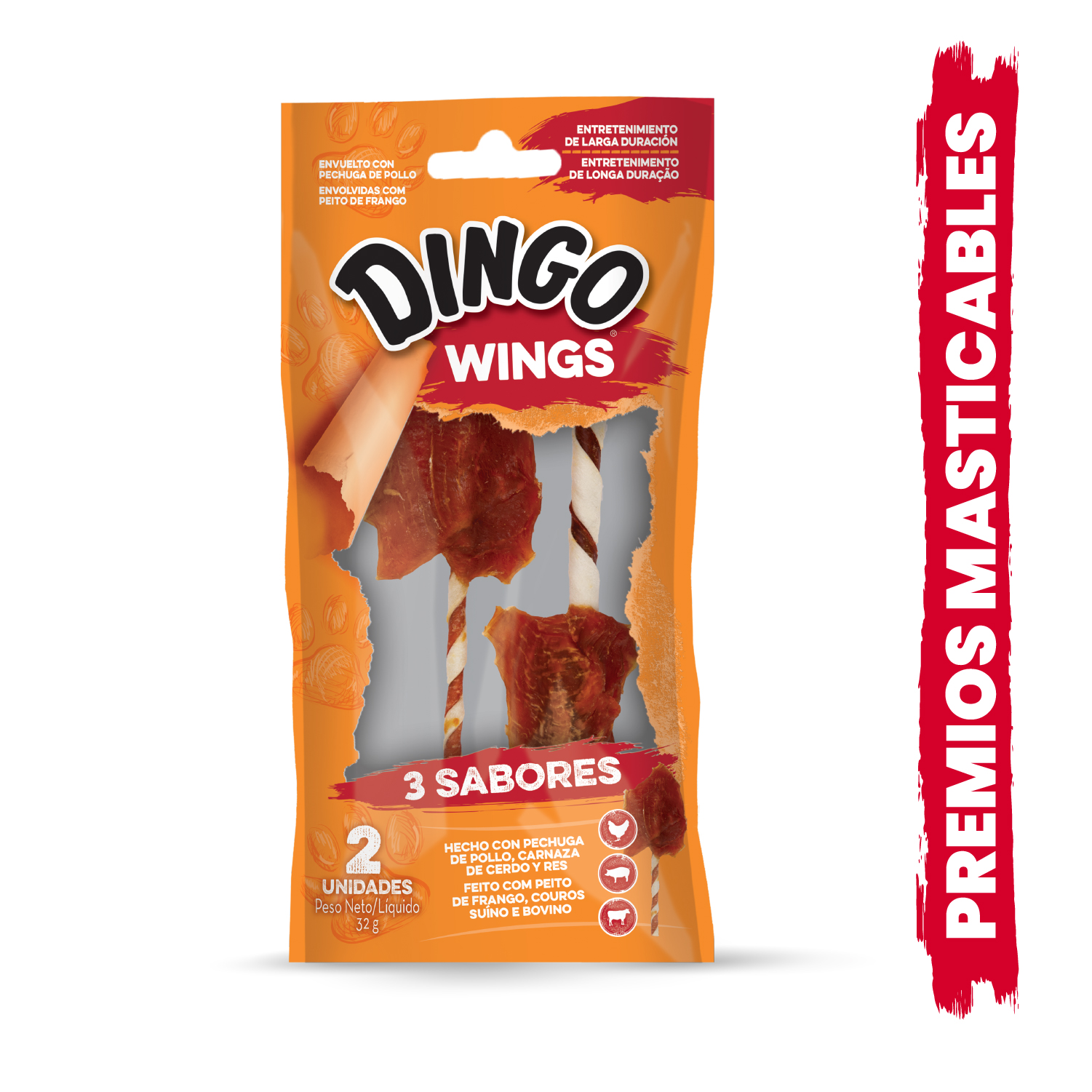 Tres Sabores Wings Front