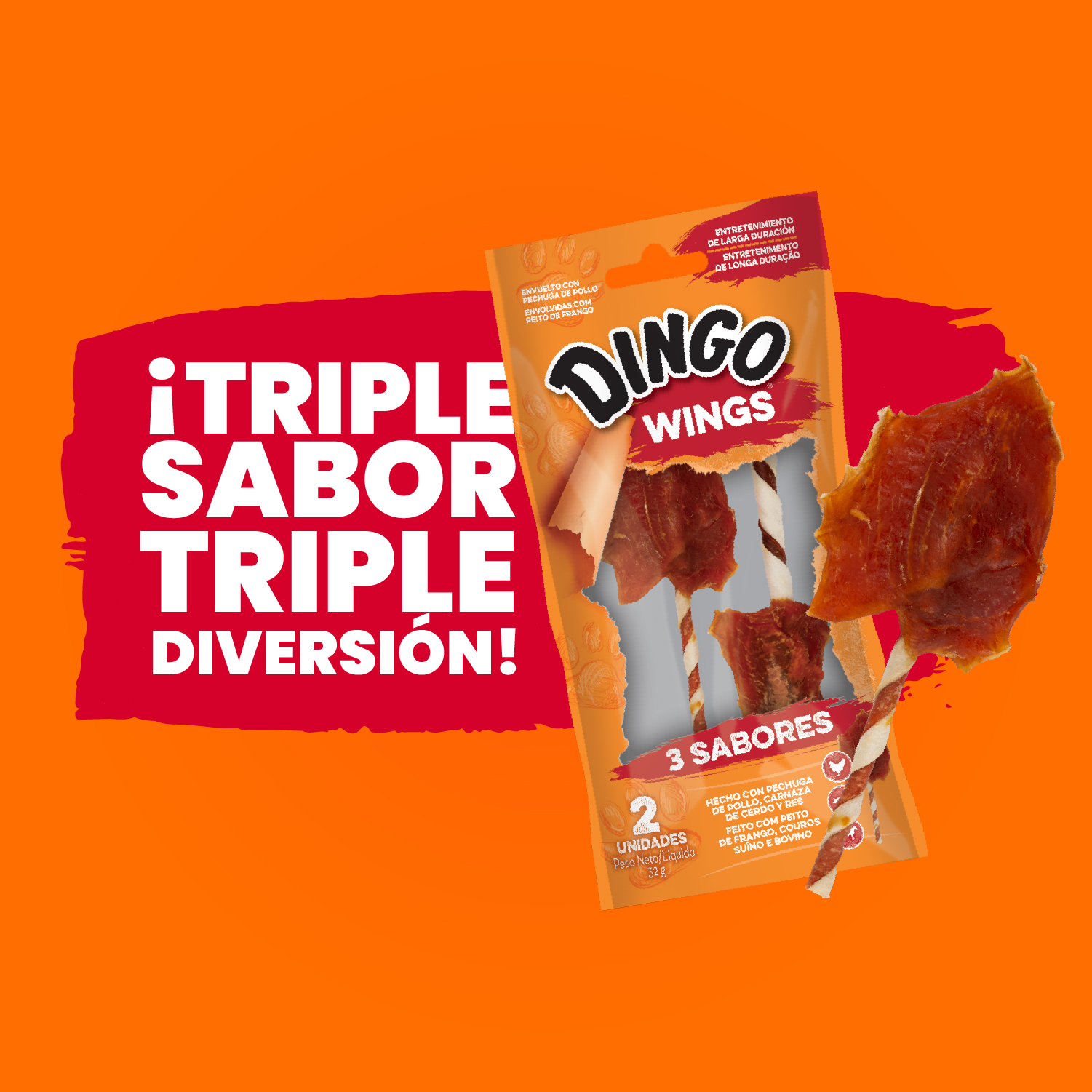 Tres Sabores Wings