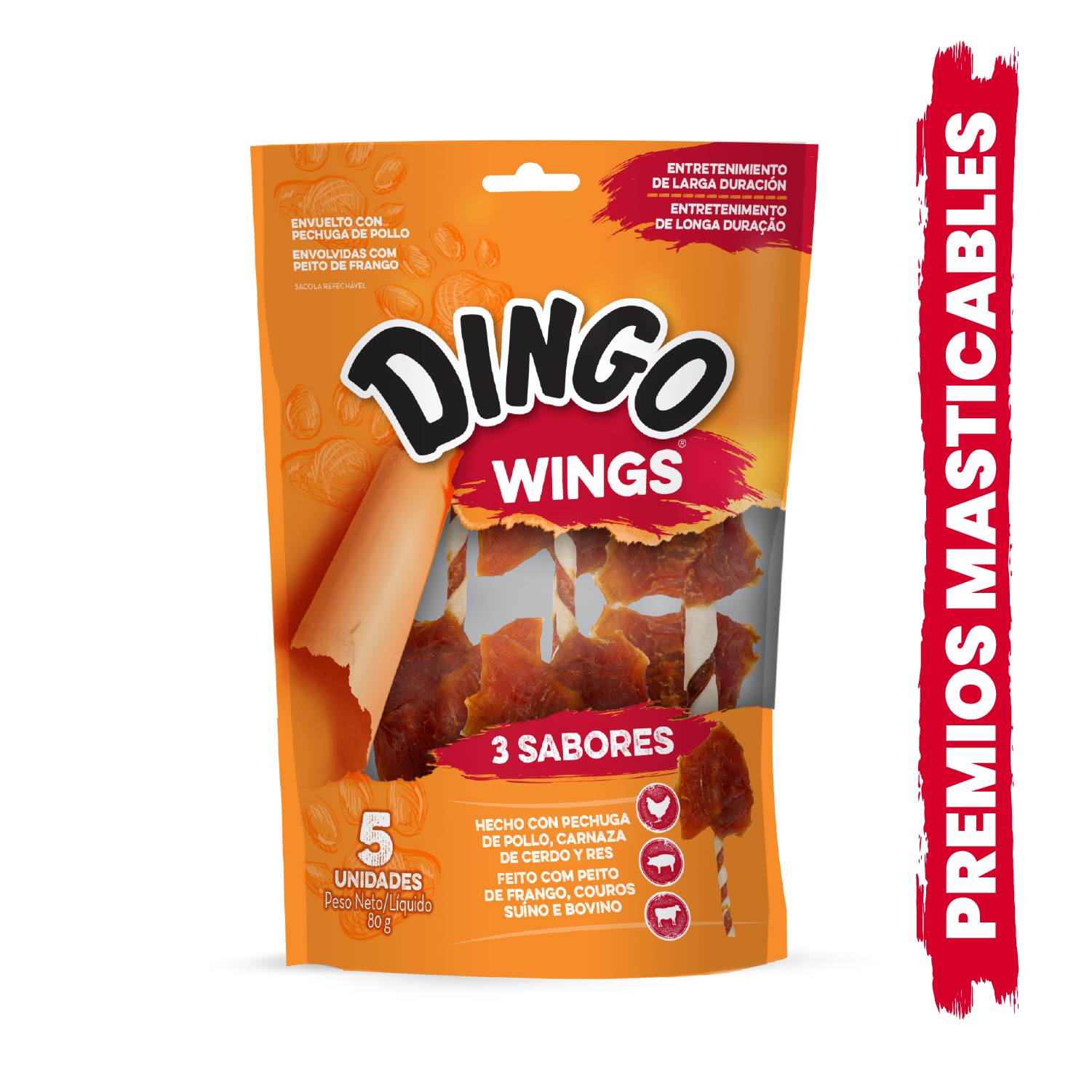 Tres Sabores Wings Front