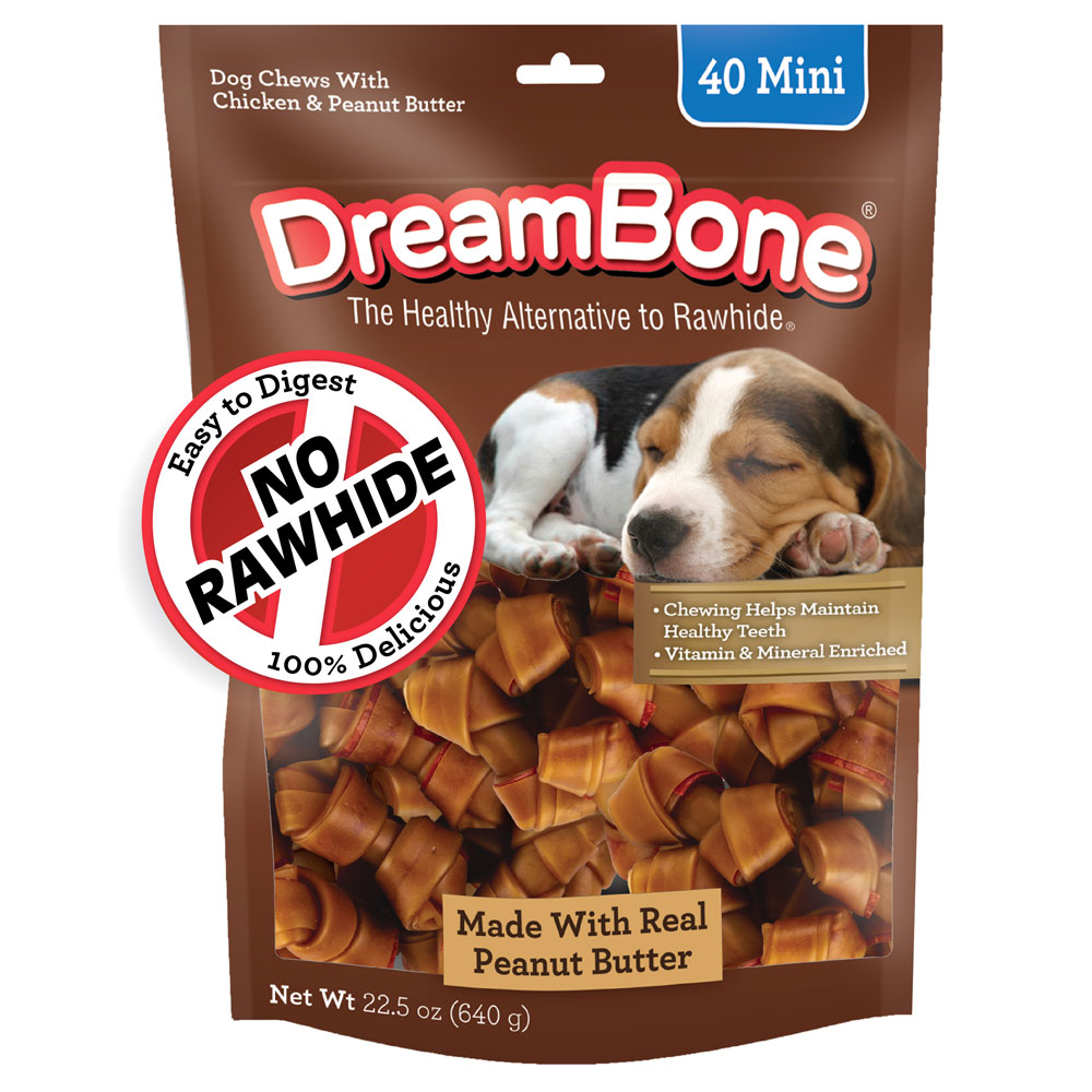 Dreambone Peanut Butter Mini Bones 40 pack