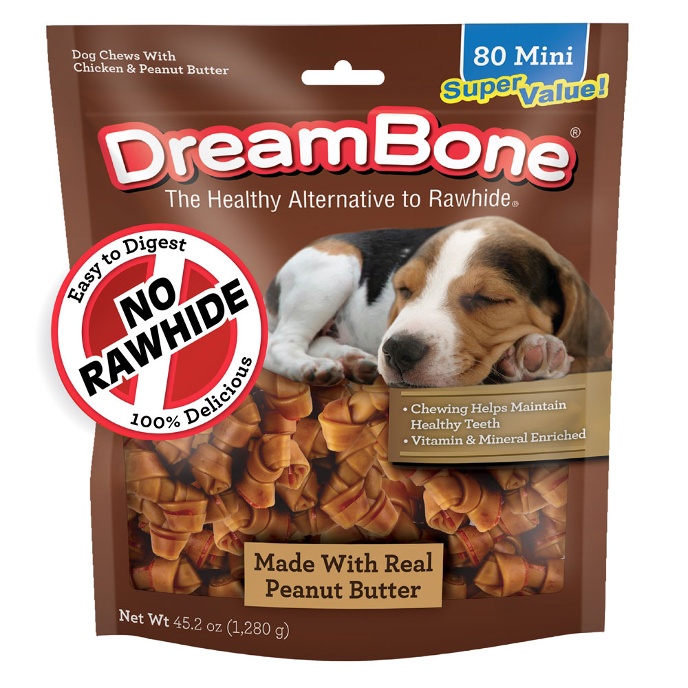 Dreambone Peanut Butter Mini Bones 80 pack