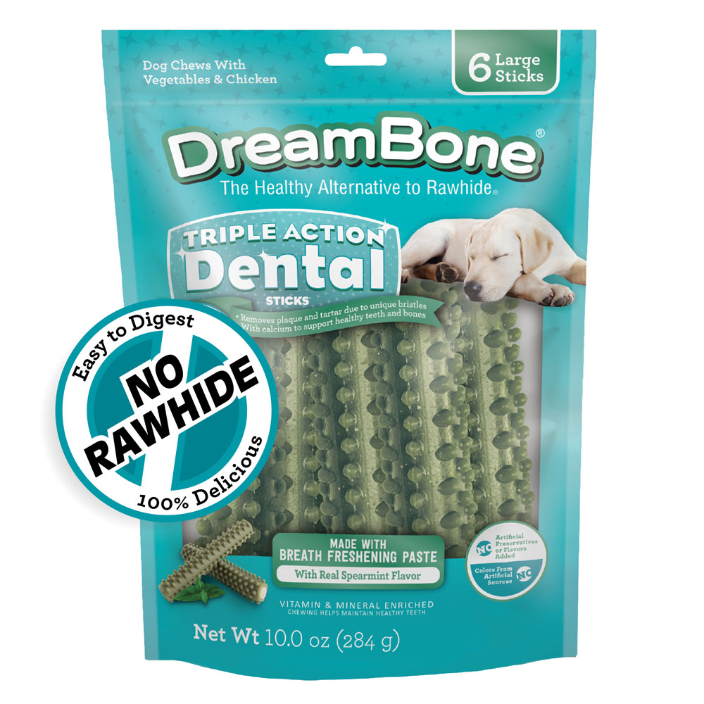 DBD-00873W DreamBone Dental Stick Seaweed front of packaging