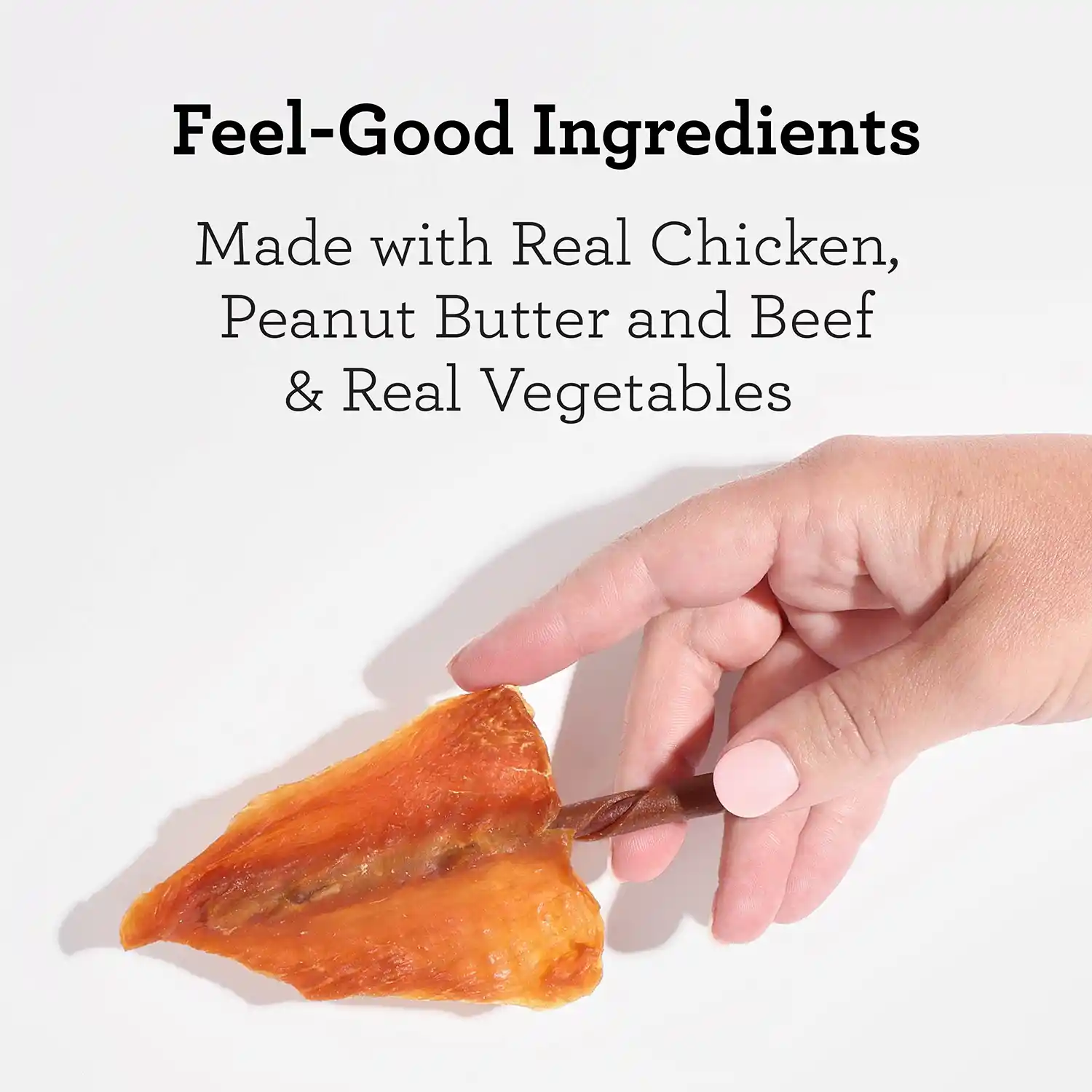 Feel-Good Ingredients Made with Real Chicken, Peanut Butter and Beef & Real Vegetables