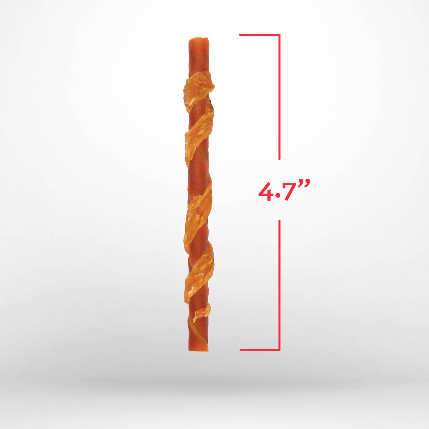 DBSR-00870 Chicken Wrapped Twists with Real Sirloin 15 ct Product Scale