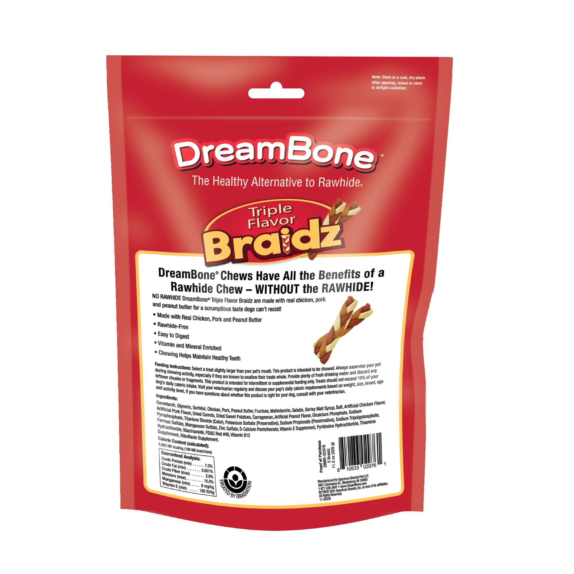 DBBR0297612 DB BRAIDZ TRIPLE FLAVOR 420_5 CT B