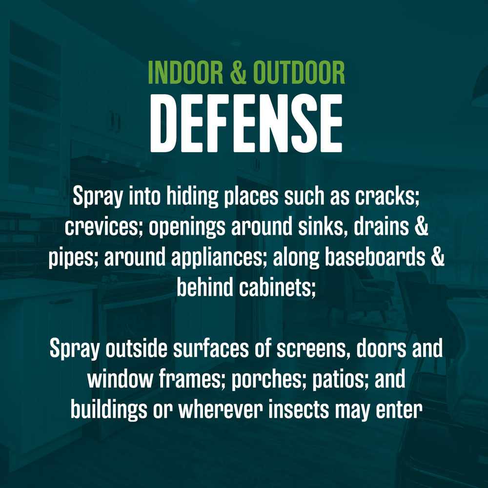 HG-75099 Ecologic Ant & Roach Killer3, 16 Fluid Ounces, Ready-To-Use Spray Formula - Indoor Outdoor Defense
