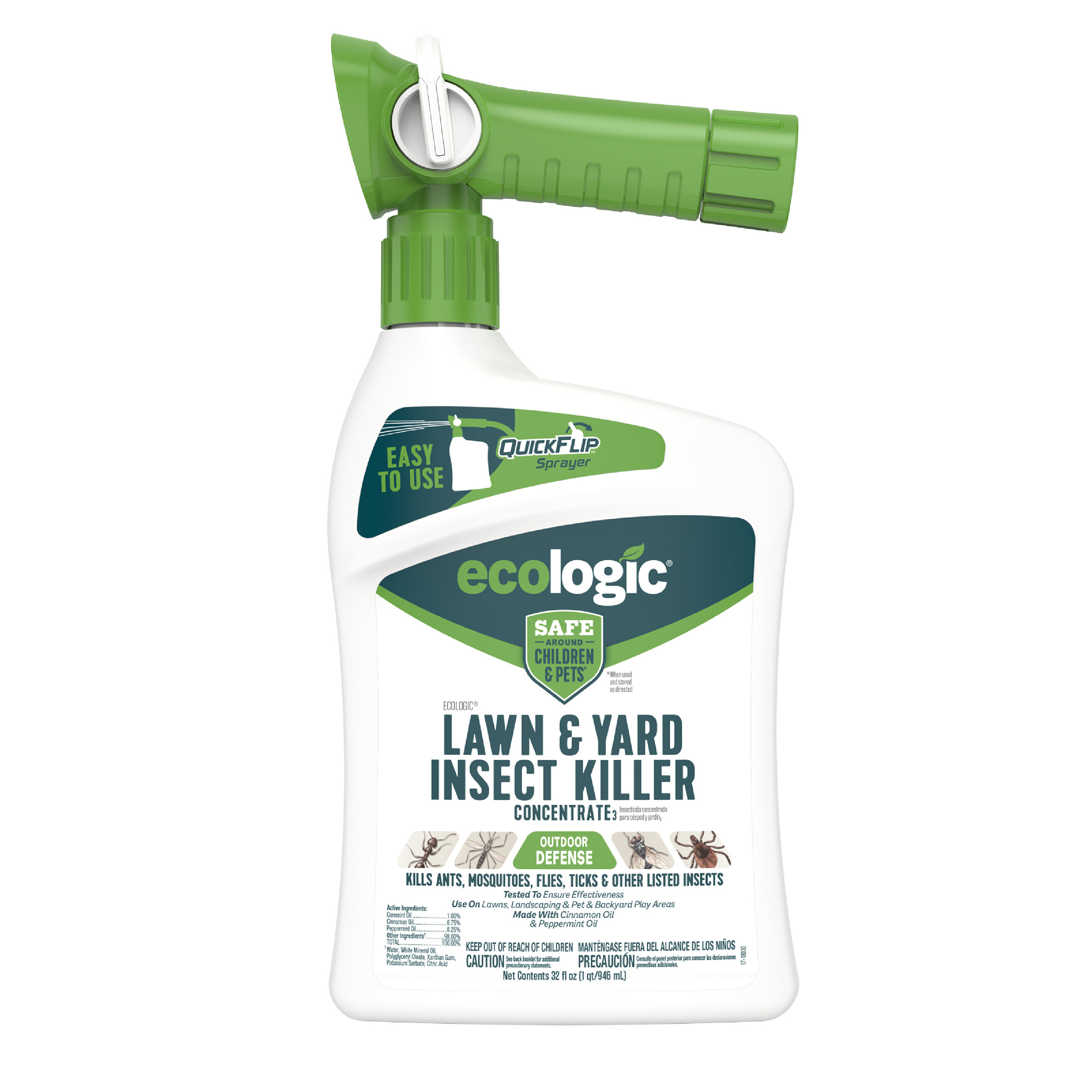 EcoLogic HG-75025 Lawn and Yarn Insect Killer Front