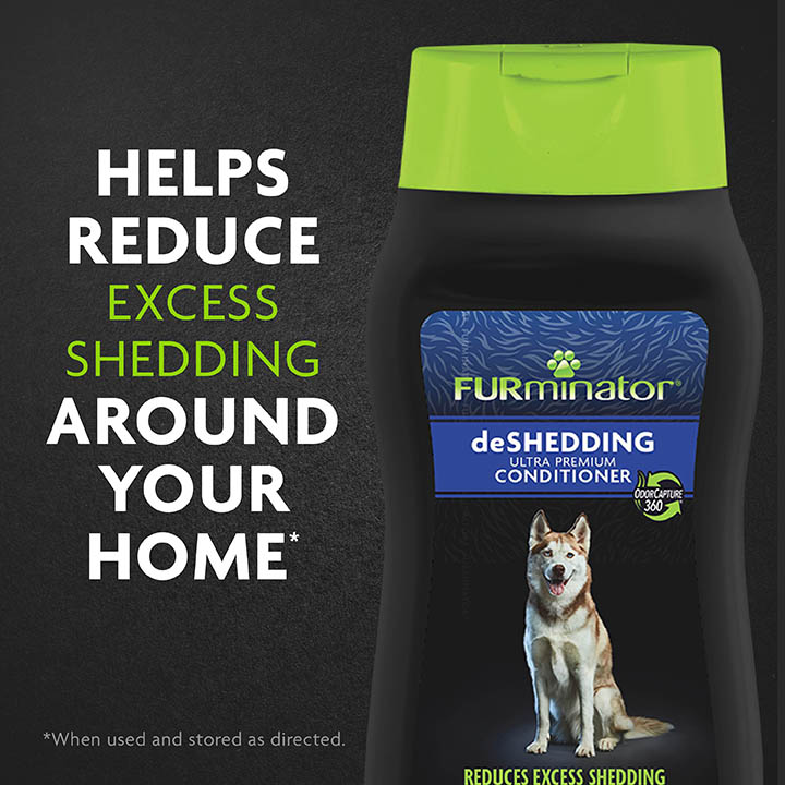 Helps reduce excess shedding around your home
