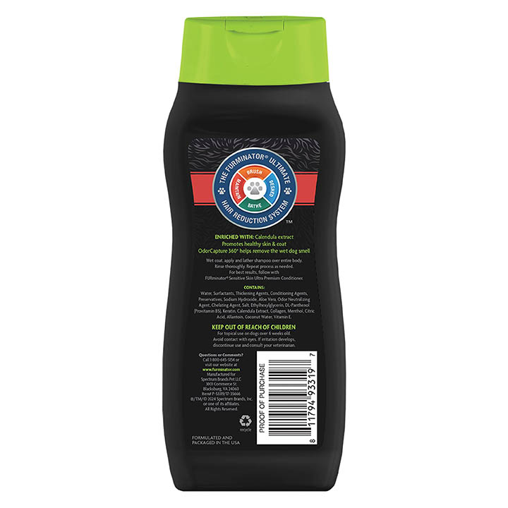 Sensitive skin shampoo 16 oz