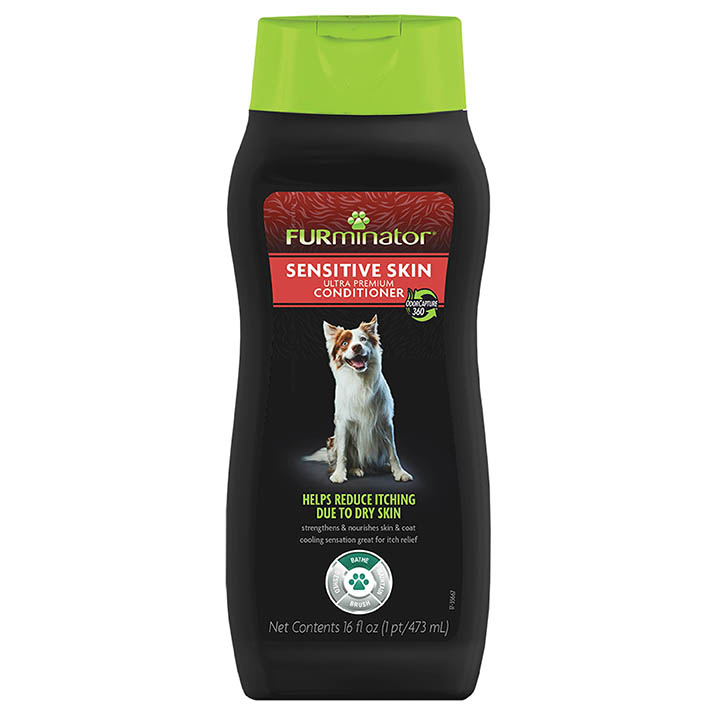 Sensitive skin conditioner 16 oz front bottle