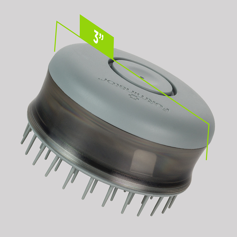 P-92932 FURminator® Bathing Brush - Product Scale