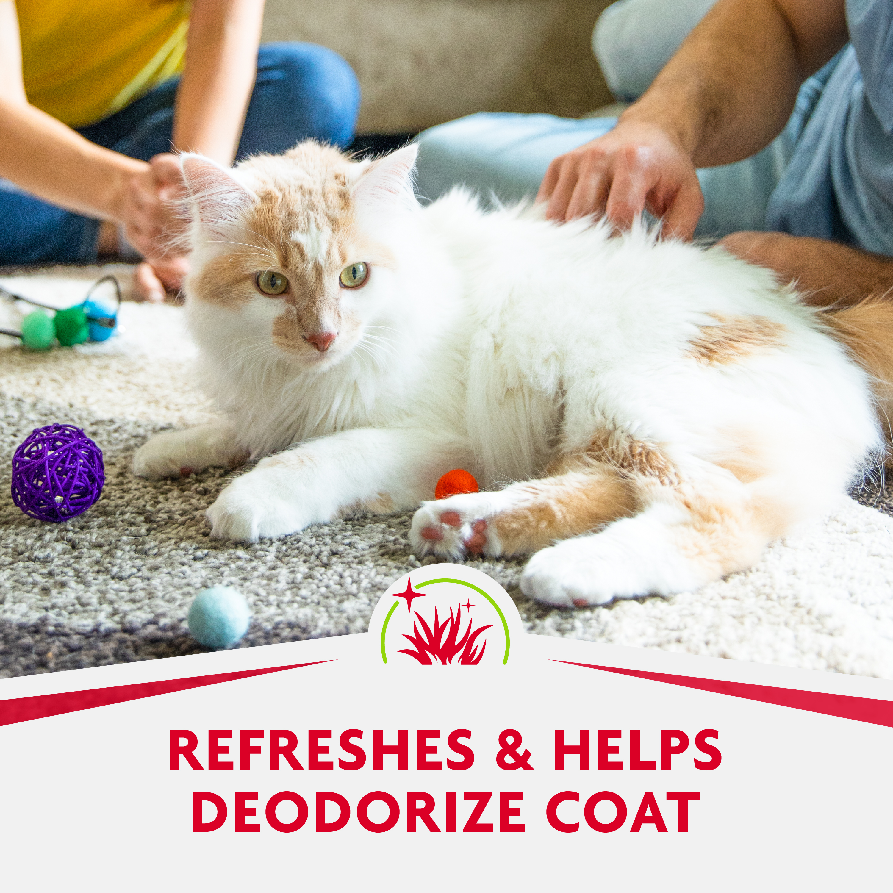 P-93363 FURminator® deShedding Grooming Wipes for Cats 12/50 ct Refreshes & Helps Deodorize Coat