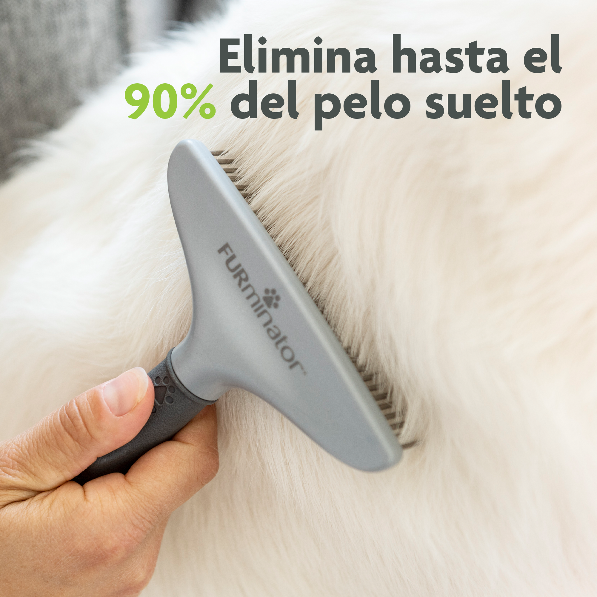 Furminator Rastrillo In Use