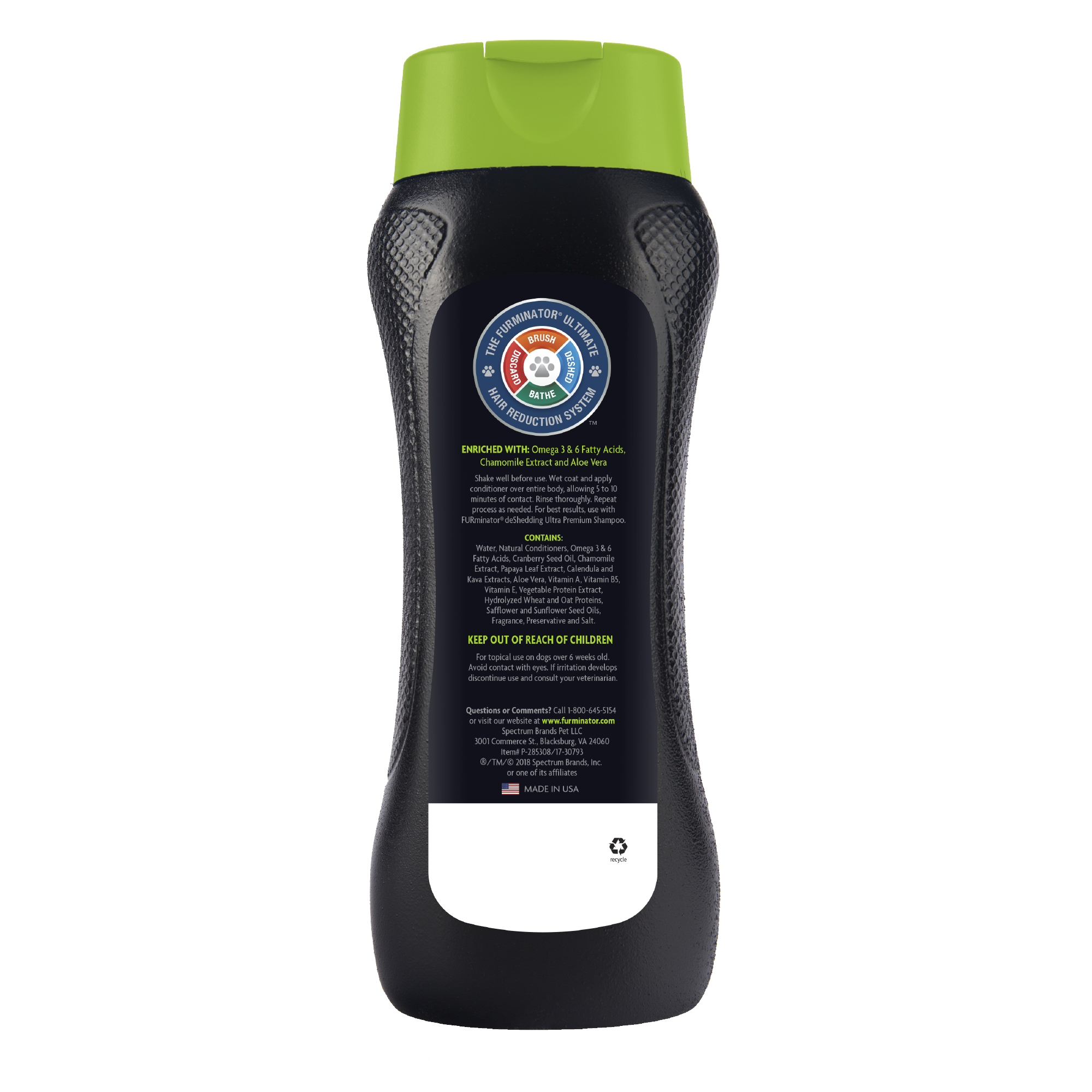 Furminator deShed Conditioner Back