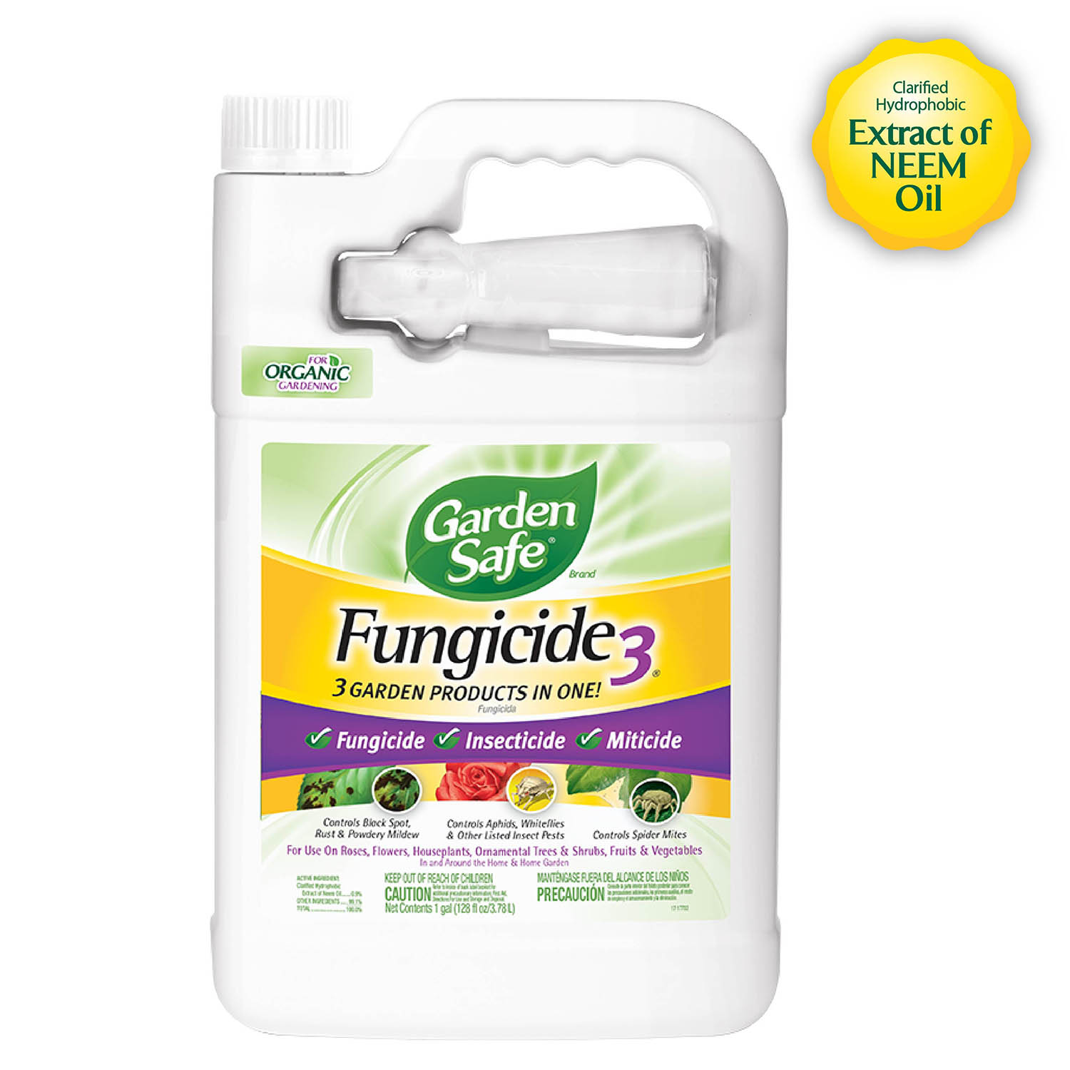 Fungicide3 (Ready-to-Use) 1 Gal - Front Render