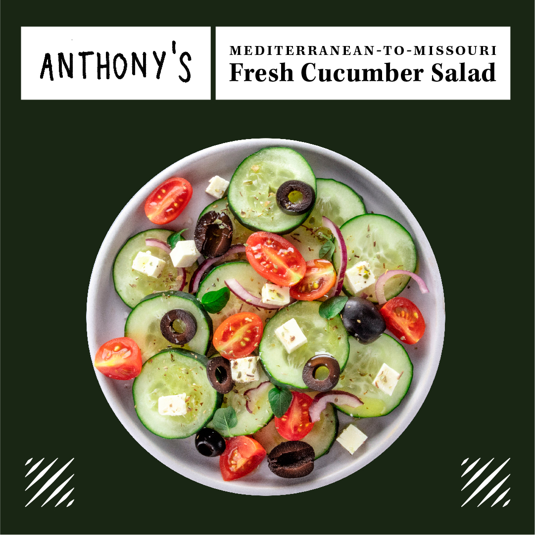 Anthony's Fresh Cucumber Salad
