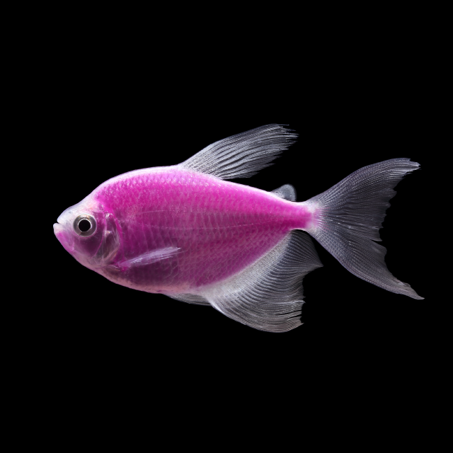 Glofish Galactic Purple Long Fin Tetra Main Image
