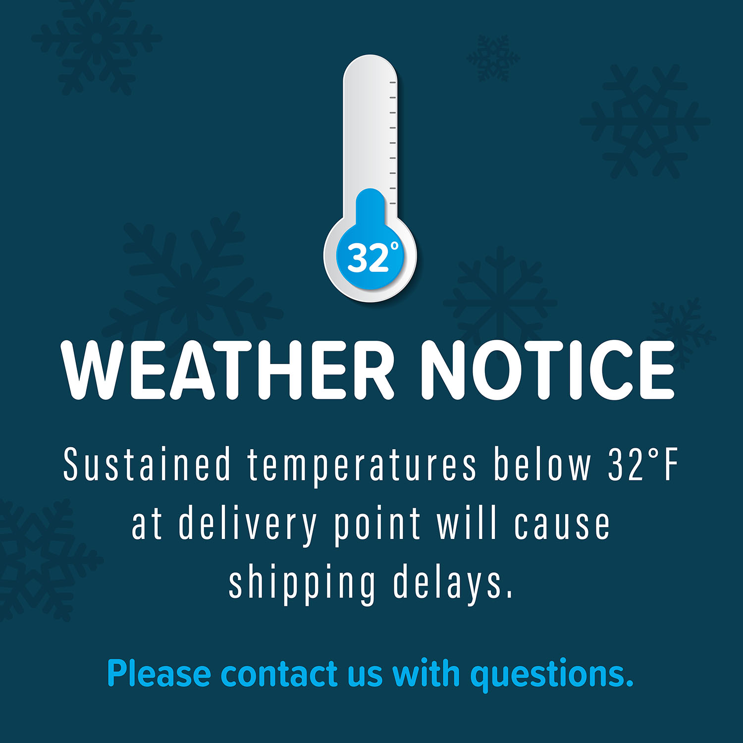 Weather Notice