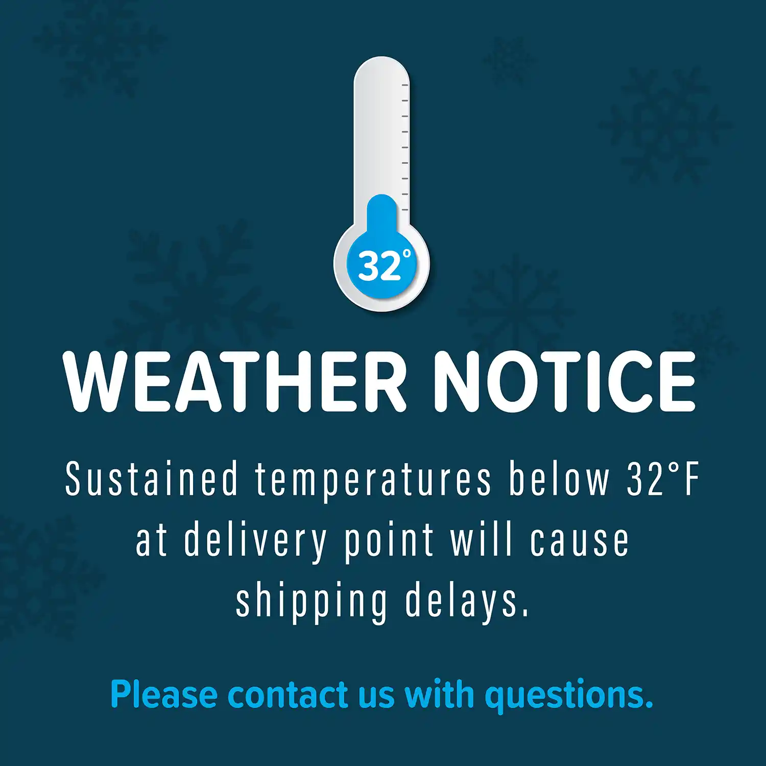 Weather Notice