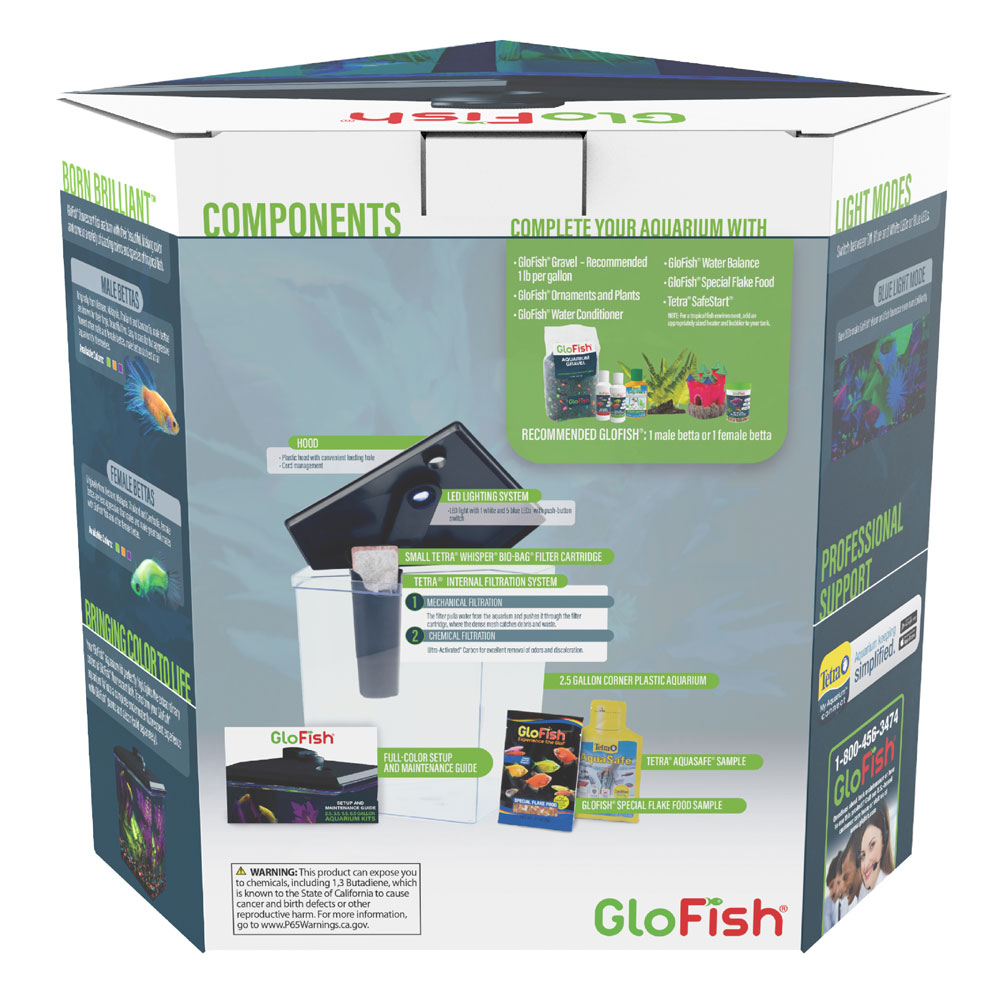 2.5 Gallon Aquarium Kit