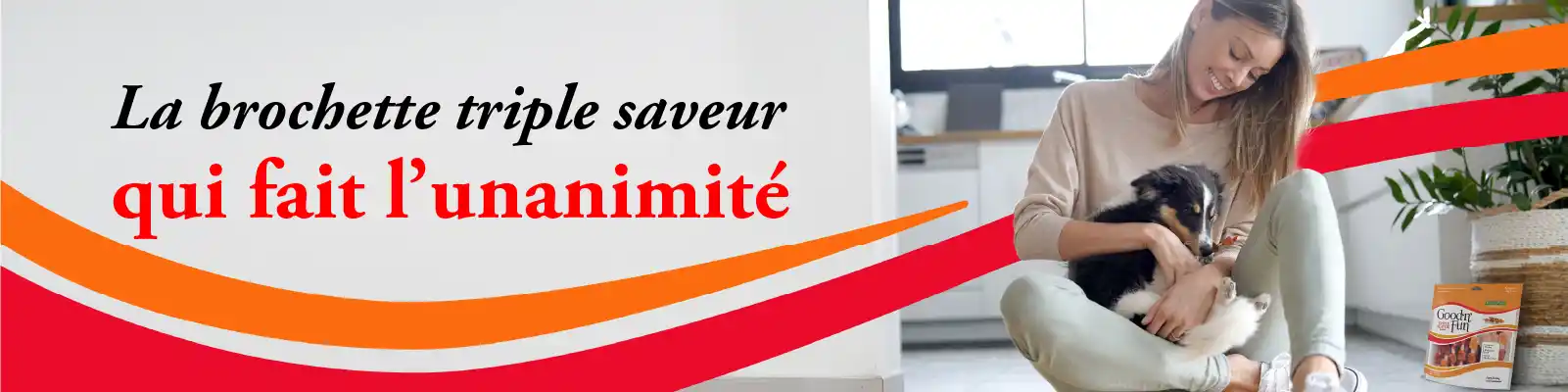 La brochette triple saveur