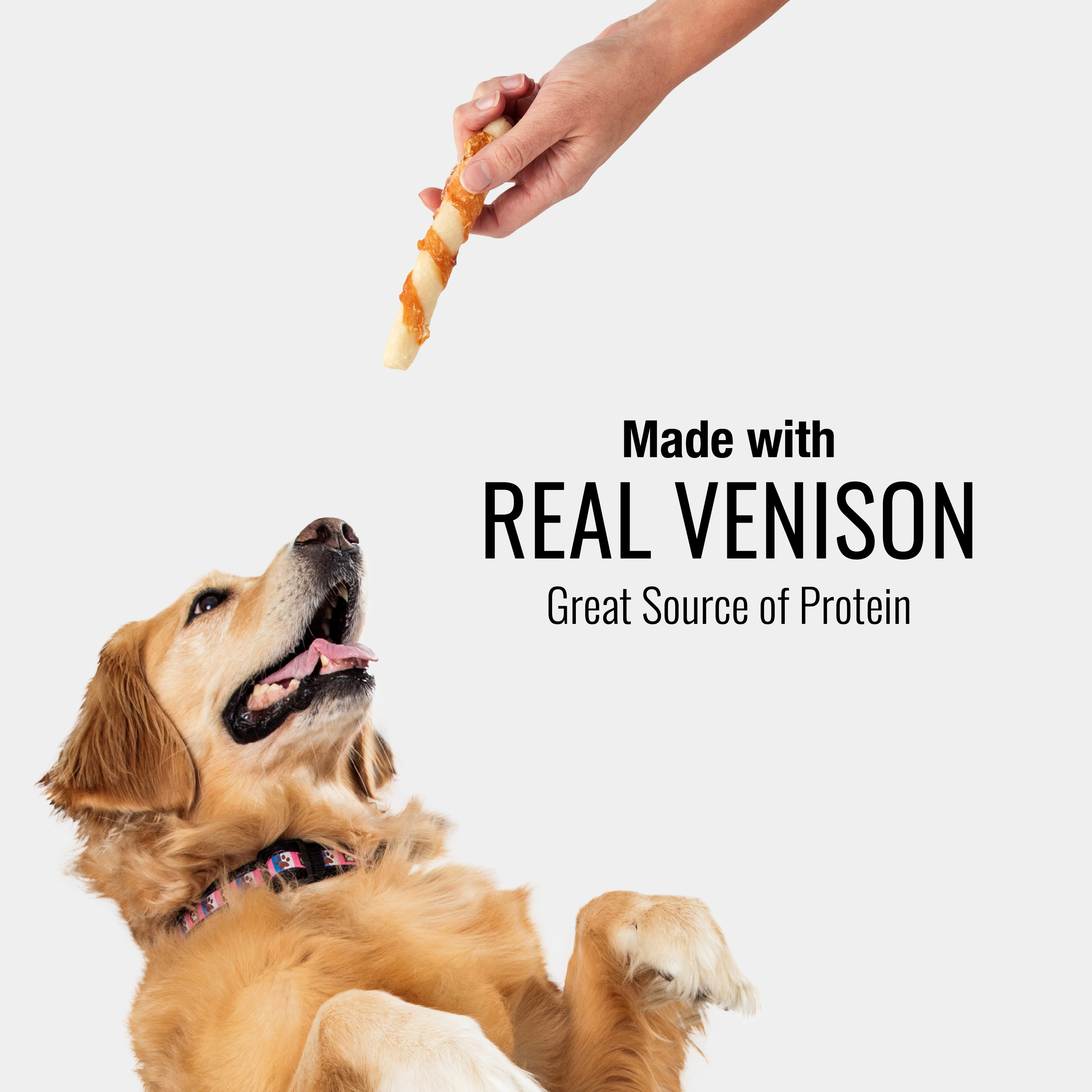 Made with Real Venison